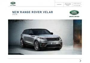 2018 Range Rover Velar